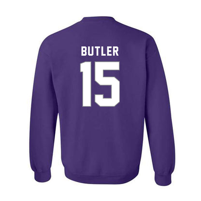 Weber - NCAA Football : Clarence Butler - Classic Shersey Crewneck Sweatshirt-1