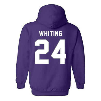 Weber - NCAA Men's Basketball : Jace Whiting - Classic Shersey Hooded Sweatshirt-1