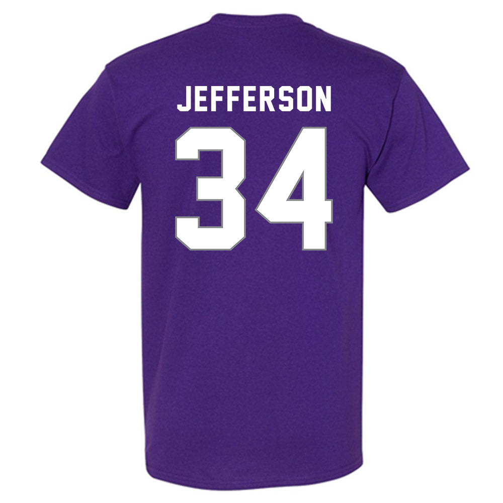 Weber - NCAA Football : Kaleb Jefferson - Classic Shersey T-Shirt-1