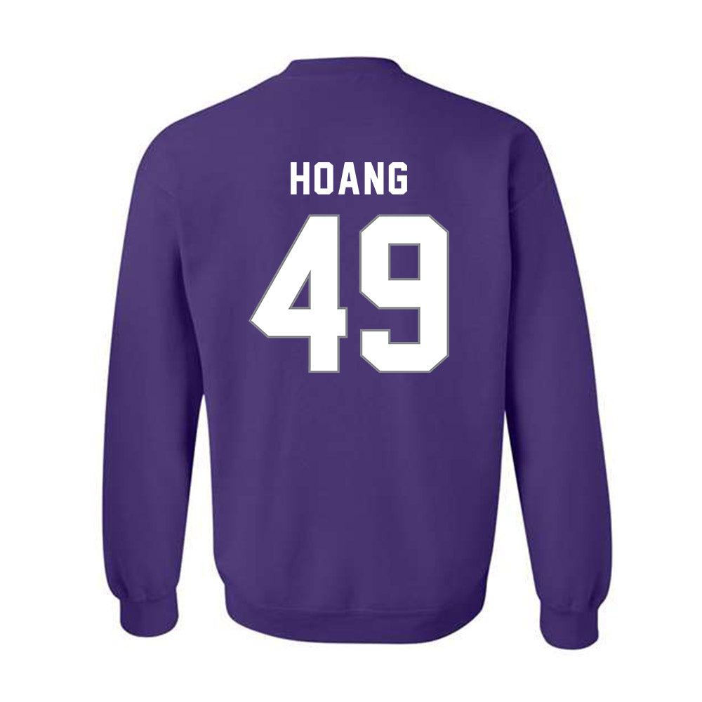 Weber - NCAA Football : Thien Hoang - Classic Shersey Crewneck Sweatshirt-1