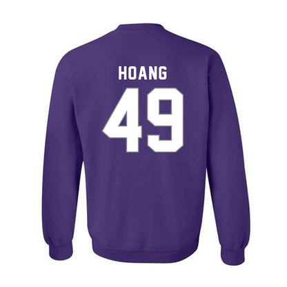 Weber - NCAA Football : Thien Hoang - Classic Shersey Crewneck Sweatshirt-1