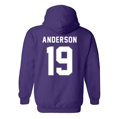 Weber - NCAA Women's Soccer : Oakley Anderson - Classic Shersey Hooded Sweatshirt-1