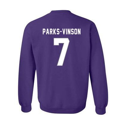 Weber - NCAA Football : Tre Parks-Vinson - Classic Shersey Crewneck Sweatshirt-1