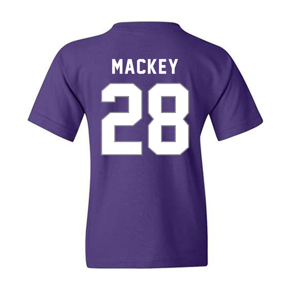Weber - NCAA Football : Logan Mackey - Classic Shersey Youth T-Shirt-1