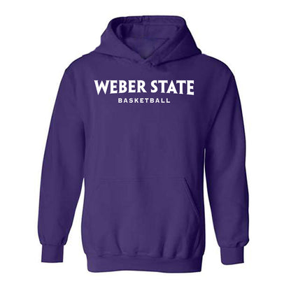 Weber - NCAA Men's Basketball : Jace Whiting - Classic Shersey Hooded Sweatshirt-0