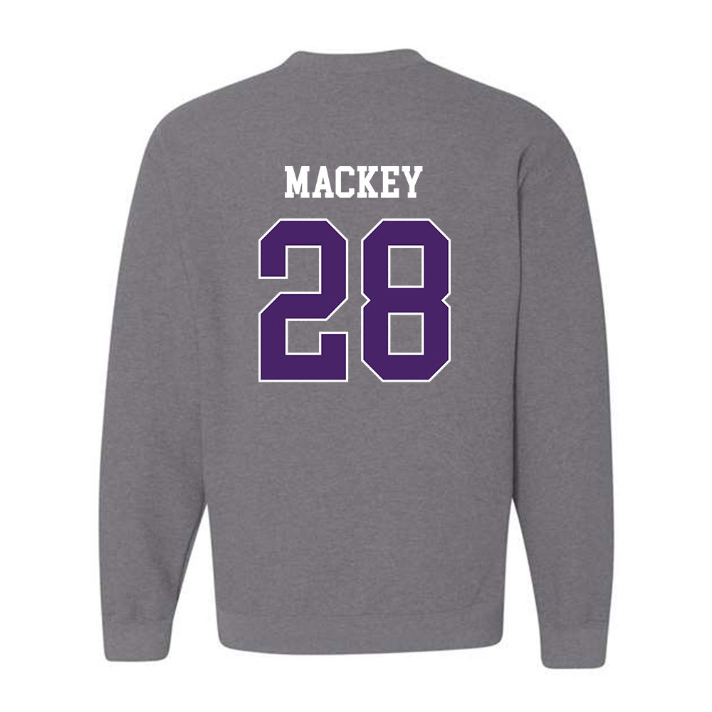 Weber - NCAA Football : Logan Mackey - Classic Shersey Crewneck Sweatshirt-1