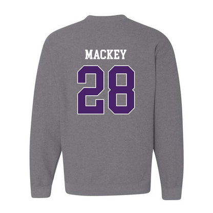 Weber - NCAA Football : Logan Mackey - Classic Shersey Crewneck Sweatshirt-1