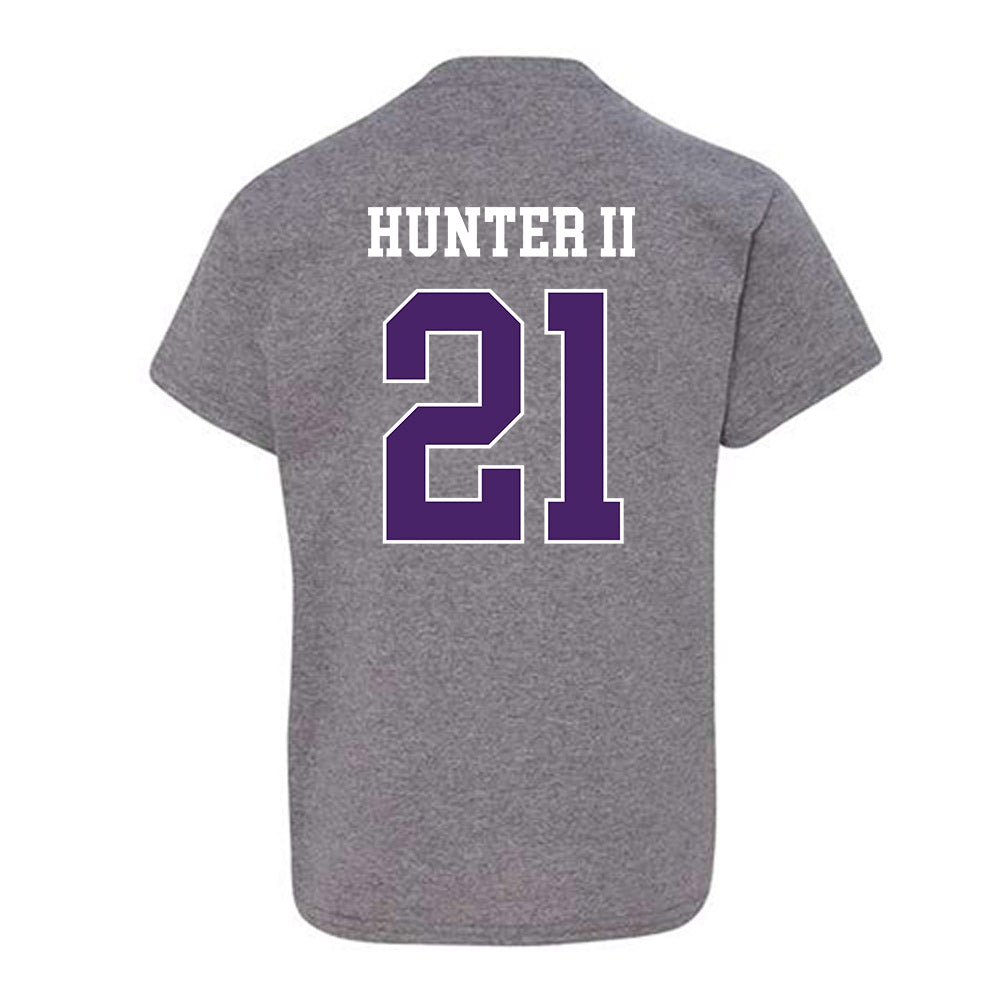 Weber - NCAA Football : Pierre Hunter II - Classic Shersey Youth T-Shirt-1