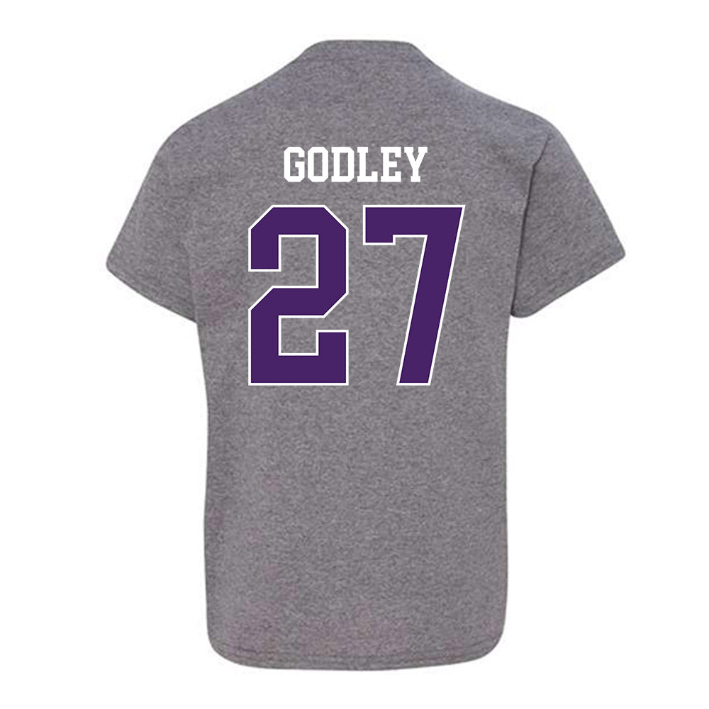 Weber - NCAA Football : Davion Godley - Classic Shersey Youth T-Shirt-1