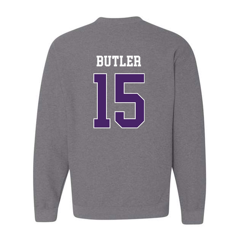 Weber - NCAA Football : Clarence Butler - Classic Shersey Crewneck Sweatshirt-1