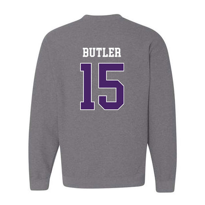 Weber - NCAA Football : Clarence Butler - Classic Shersey Crewneck Sweatshirt-1