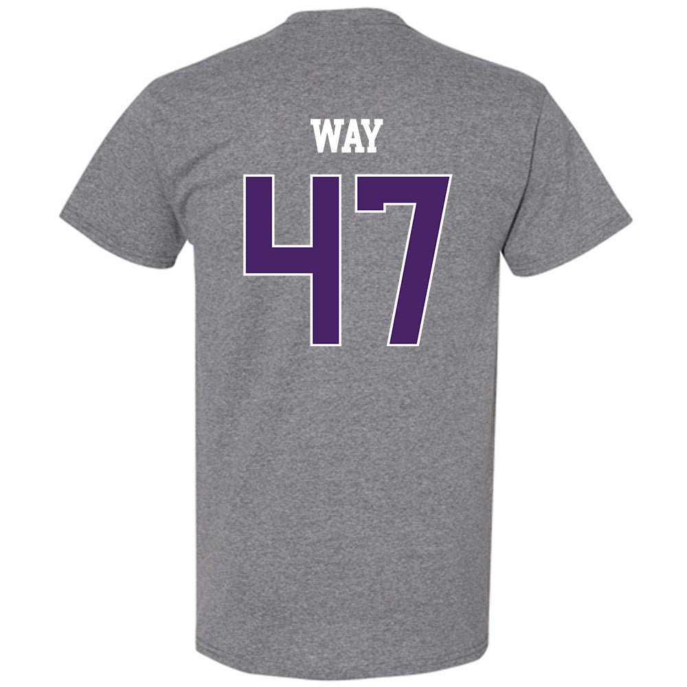 Weber - NCAA Football : Henry Way - Classic Shersey T-Shirt-1