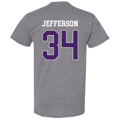 Weber - NCAA Football : Kaleb Jefferson - Classic Shersey T-Shirt-1