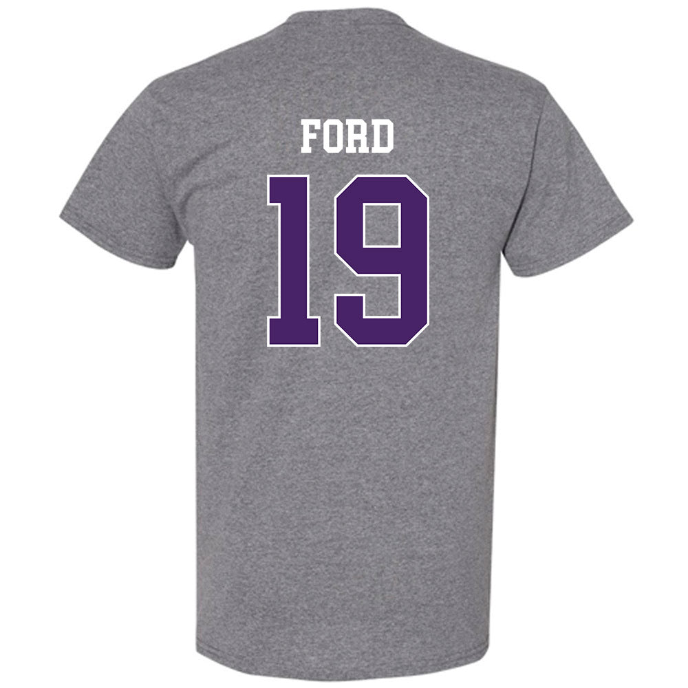 Weber - NCAA Football : Devin Ford - Classic Shersey T-Shirt-1