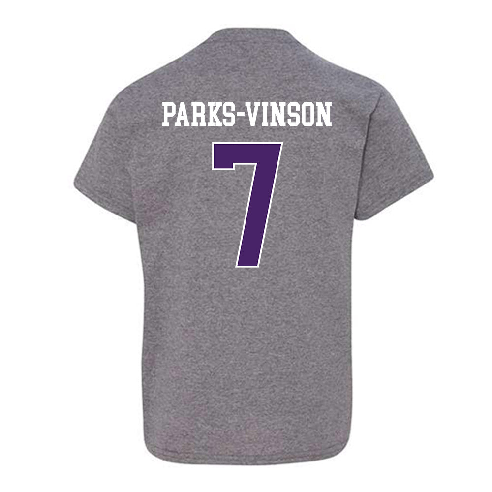 Weber - NCAA Football : Tre Parks-Vinson - Classic Shersey Youth T-Shirt-1