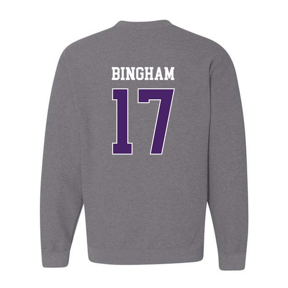 Weber - NCAA Softball : Emma Bingham - Classic Shersey Crewneck Sweatshirt-1
