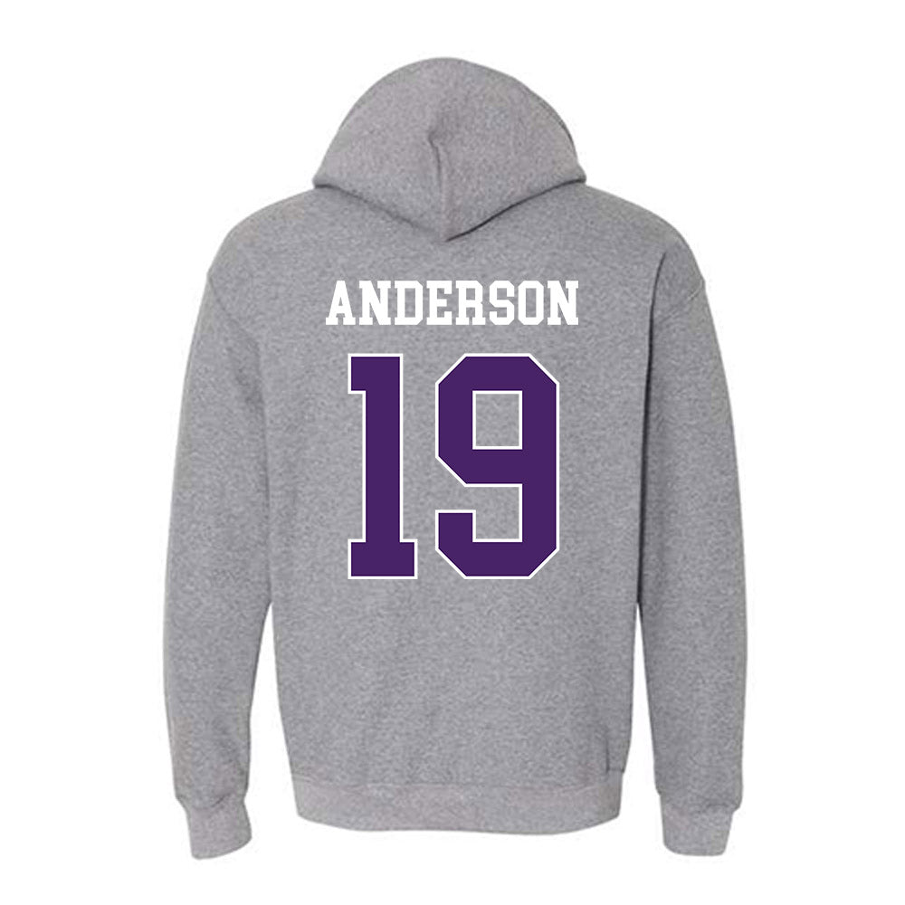 Weber - NCAA Women's Soccer : Oakley Anderson - Classic Shersey Hooded Sweatshirt-1