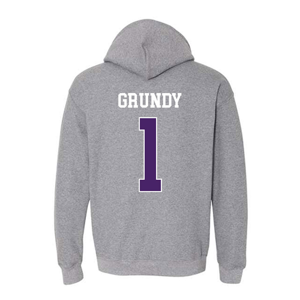 Weber - NCAA Softball : Abby Grundy - Classic Shersey Hooded Sweatshirt-1