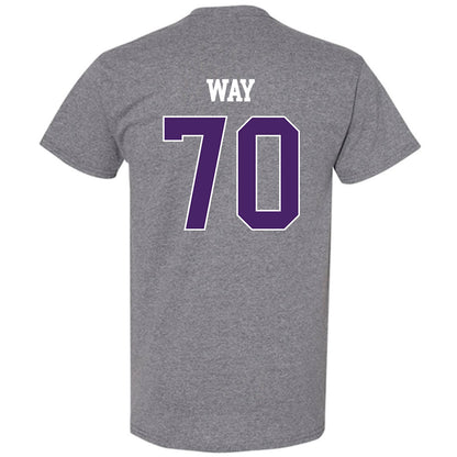 Weber - NCAA Football : Will Way - Classic Shersey T-Shirt-1