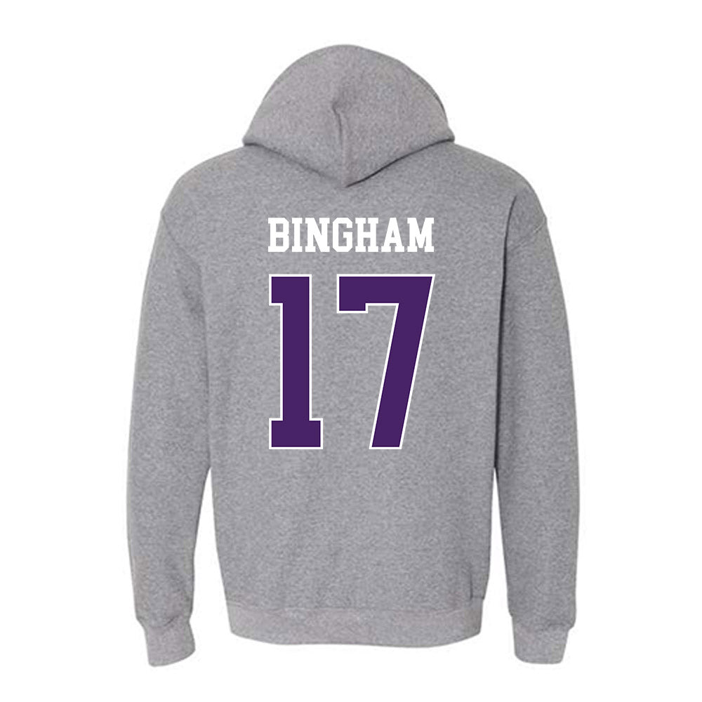Weber - NCAA Softball : Emma Bingham - Classic Shersey Hooded Sweatshirt-1