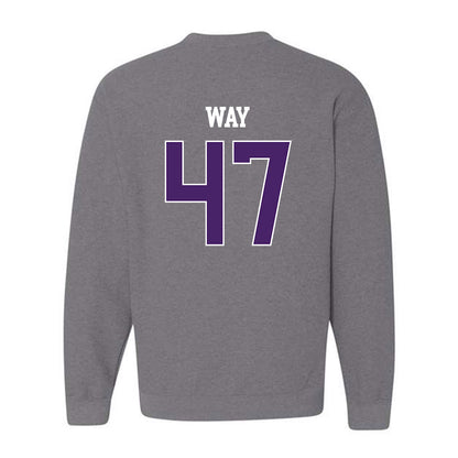 Weber - NCAA Football : Henry Way - Classic Shersey Crewneck Sweatshirt-1