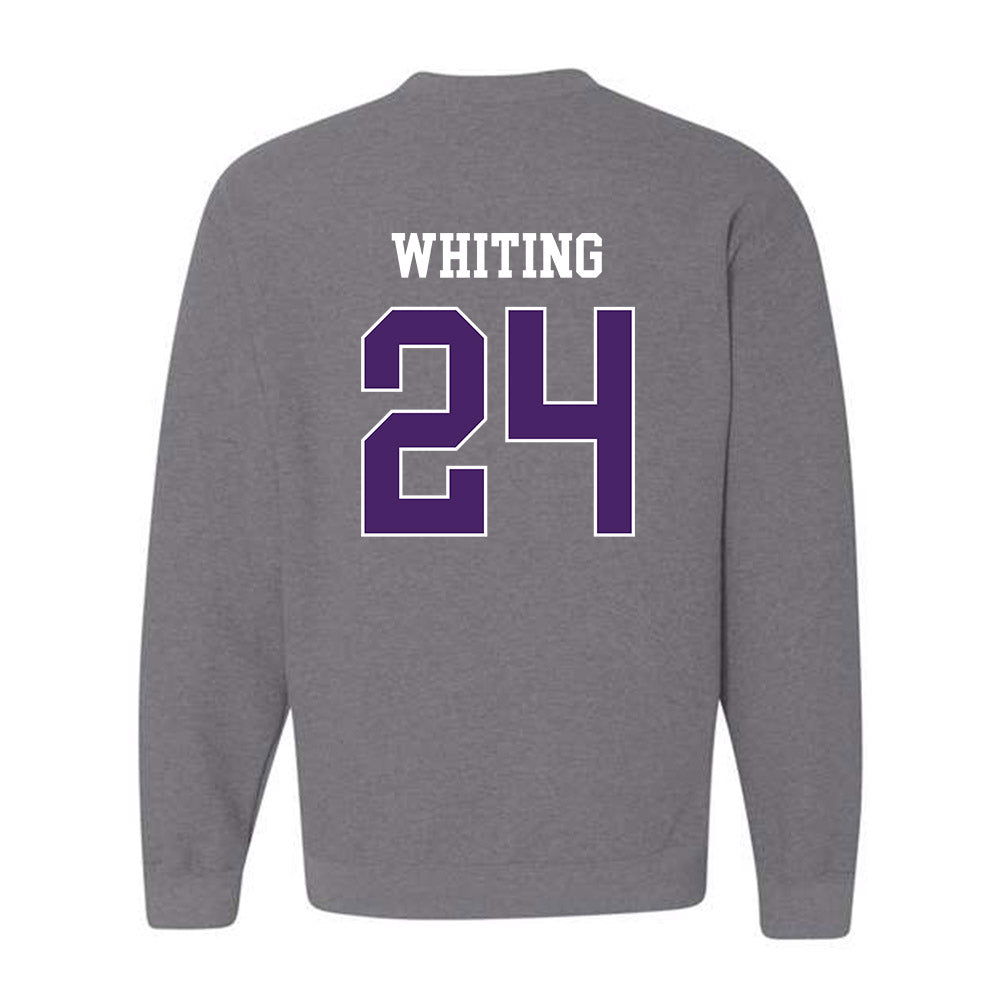 Weber - NCAA Men's Basketball : Jace Whiting - Classic Shersey Crewneck Sweatshirt-1