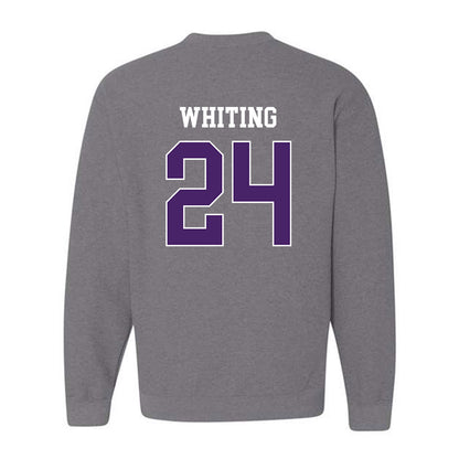 Weber - NCAA Men's Basketball : Jace Whiting - Classic Shersey Crewneck Sweatshirt-1
