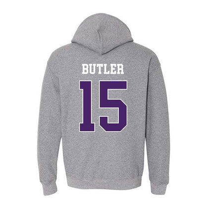 Weber - NCAA Football : Clarence Butler - Classic Shersey Hooded Sweatshirt-1