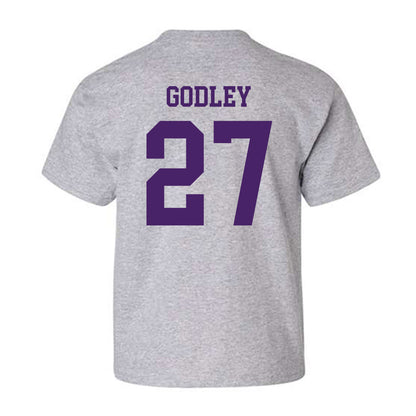 Weber - NCAA Football : Davion Godley - Classic Shersey Youth T-Shirt-1