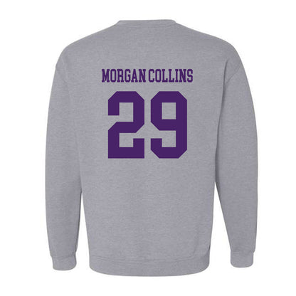 Weber - NCAA Football : Davonta Morgan collins - Classic Shersey Crewneck Sweatshirt-1