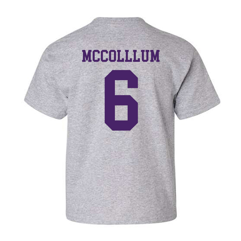 Weber - NCAA Football : Cash McColllum - Classic Shersey Youth T-Shirt-1