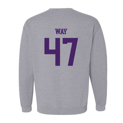 Weber - NCAA Football : Henry Way - Classic Shersey Crewneck Sweatshirt-1