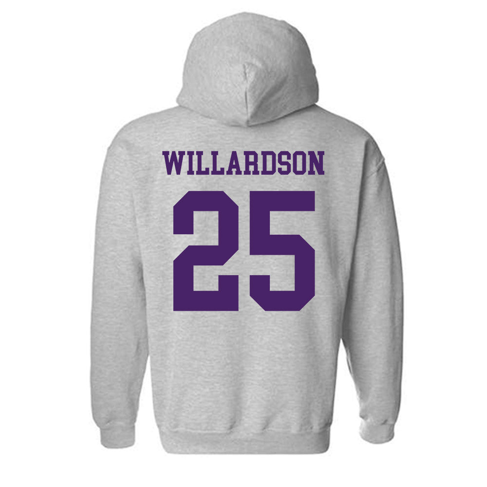 Weber - NCAA Women's Basketball : Nicole Willardson - Classic Shersey Hooded Sweatshirt-1