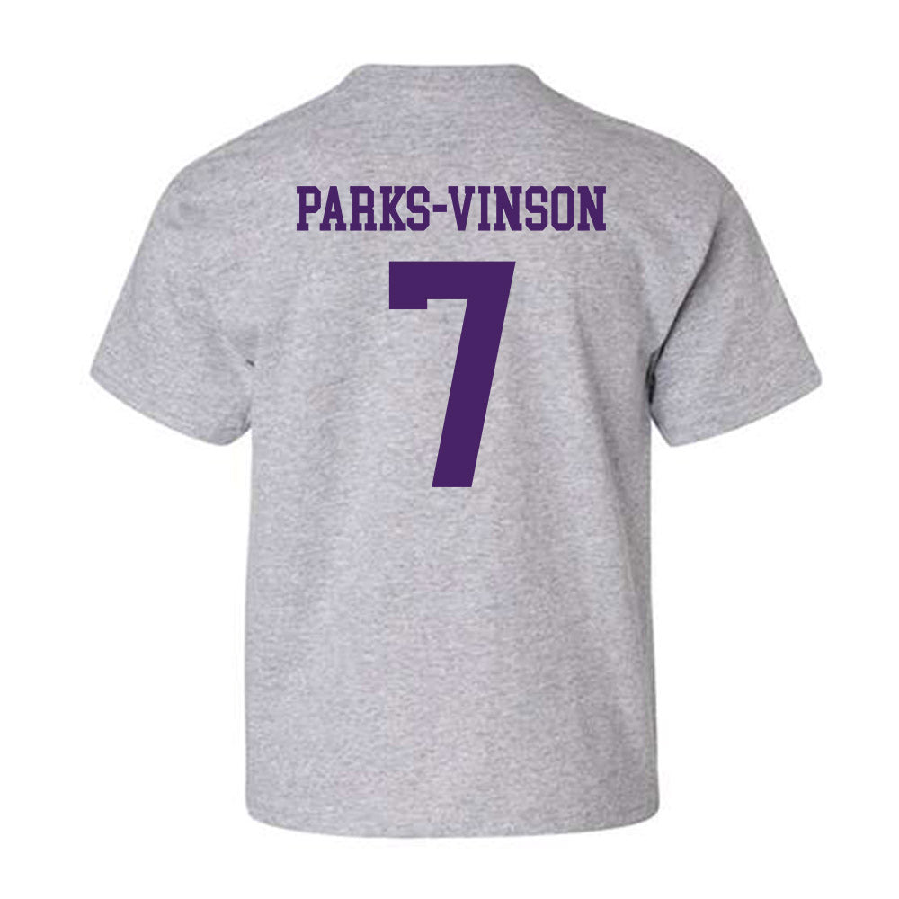 Weber - NCAA Football : Tre Parks-Vinson - Classic Shersey Youth T-Shirt-1