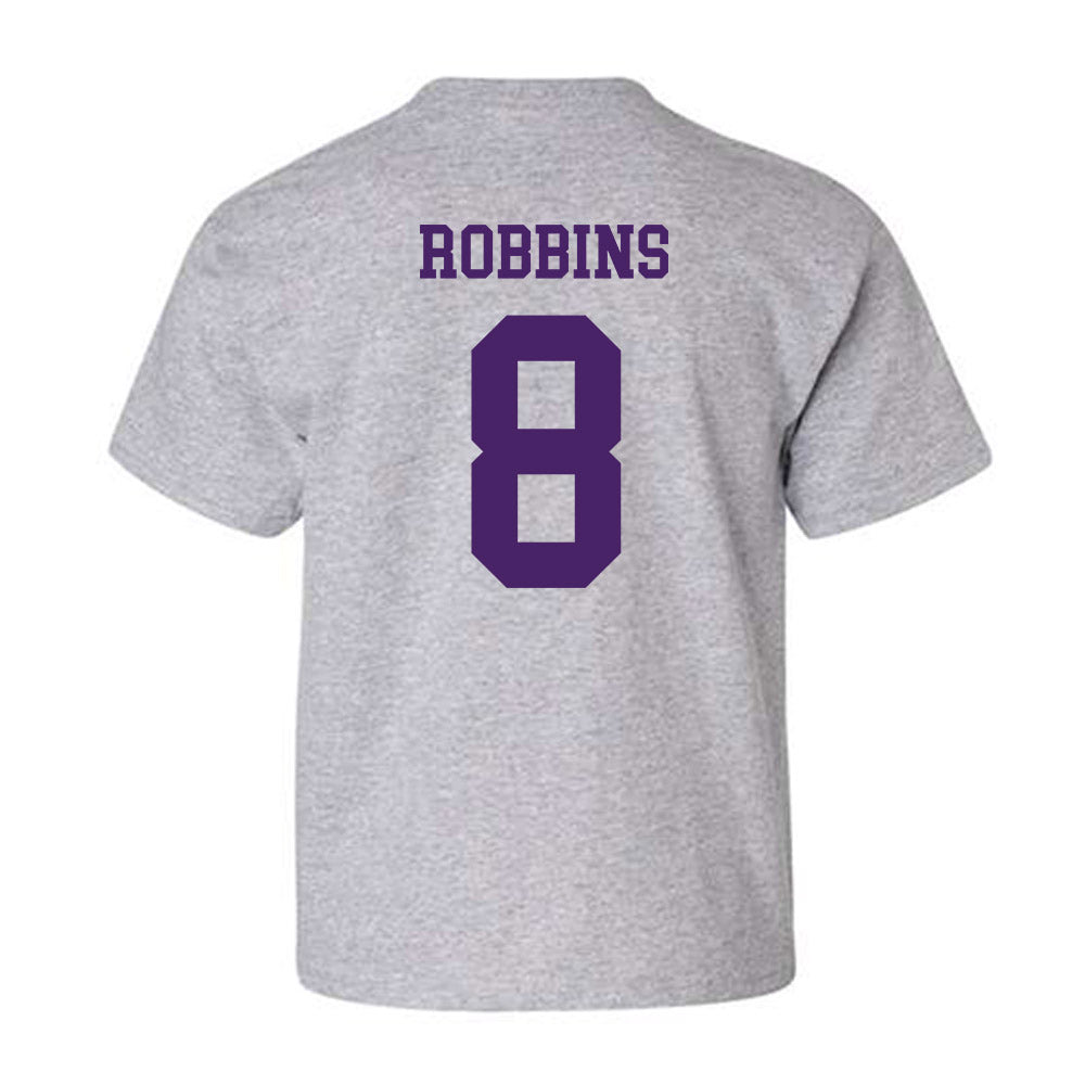 Weber - NCAA Women's Basketball : Hannah Robbins - Classic Shersey Youth T-Shirt-1