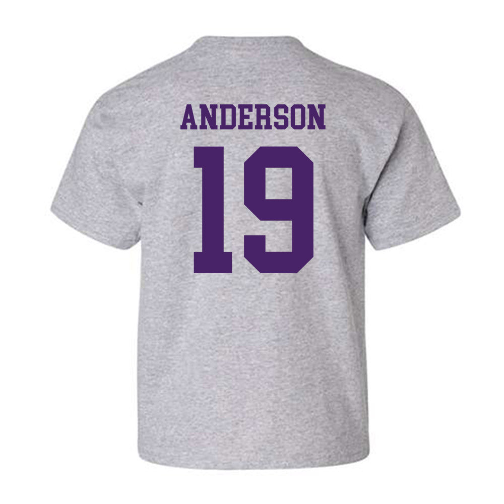 Weber - NCAA Women's Soccer : Oakley Anderson - Classic Shersey Youth T-Shirt-1