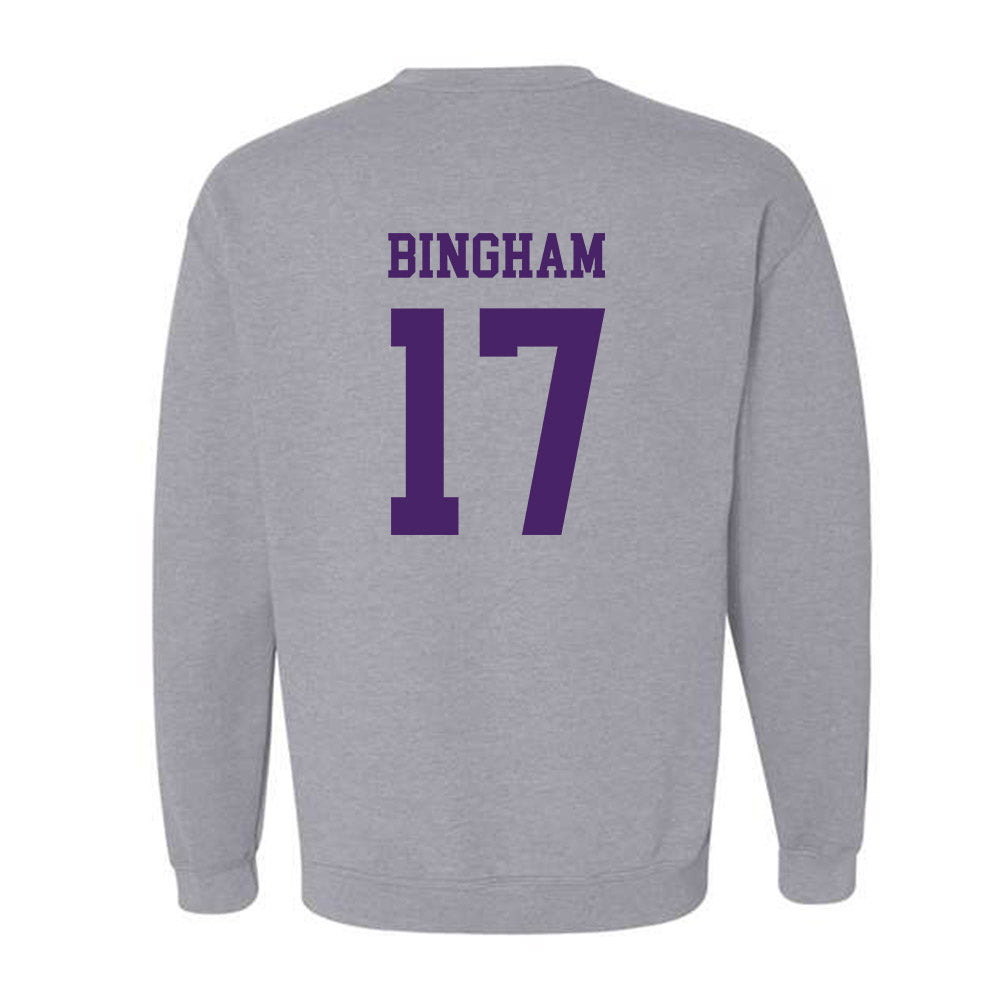 Weber - NCAA Softball : Emma Bingham - Classic Shersey Crewneck Sweatshirt-1