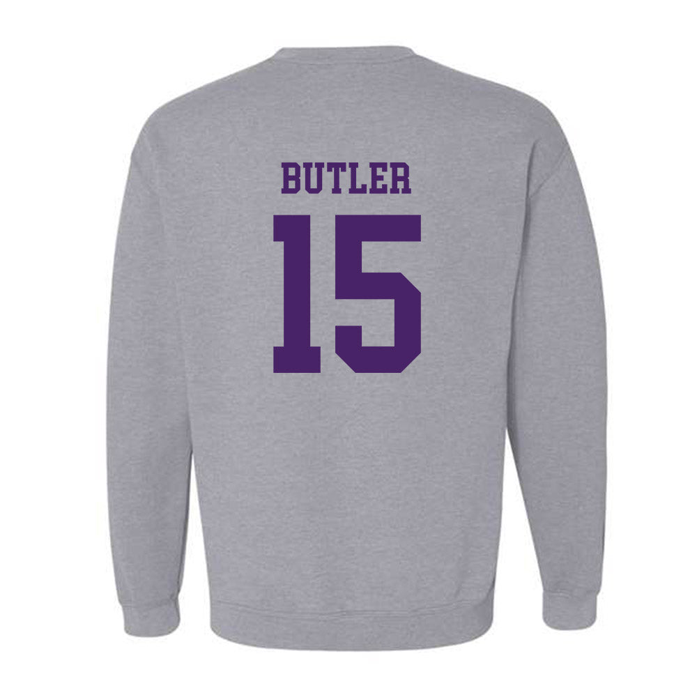 Weber - NCAA Football : Clarence Butler - Classic Shersey Crewneck Sweatshirt-1