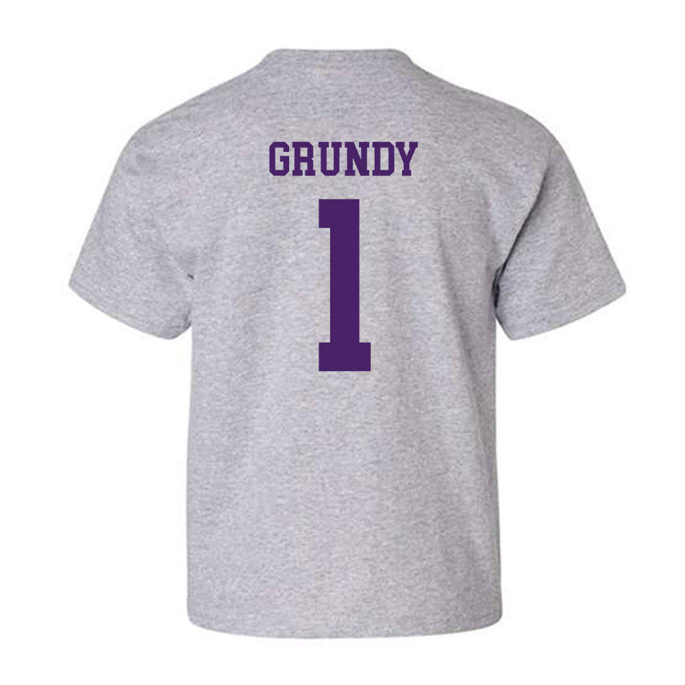 Weber - NCAA Softball : Abby Grundy - Classic Shersey Youth T-Shirt-1