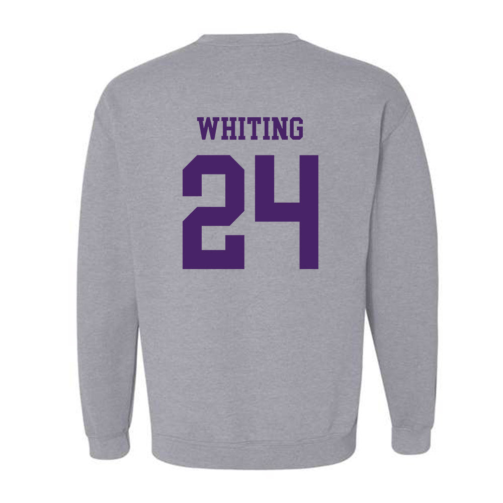 Weber - NCAA Men's Basketball : Jace Whiting - Classic Shersey Crewneck Sweatshirt-1