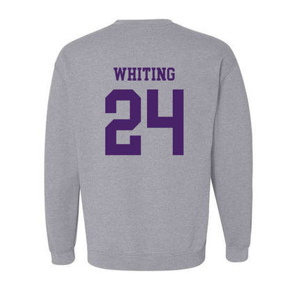 Weber - NCAA Men's Basketball : Jace Whiting - Classic Shersey Crewneck Sweatshirt-1