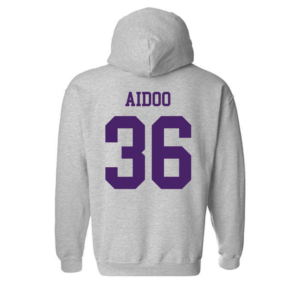 Weber - NCAA Football : Donovan Aidoo - Classic Shersey Hooded Sweatshirt-1