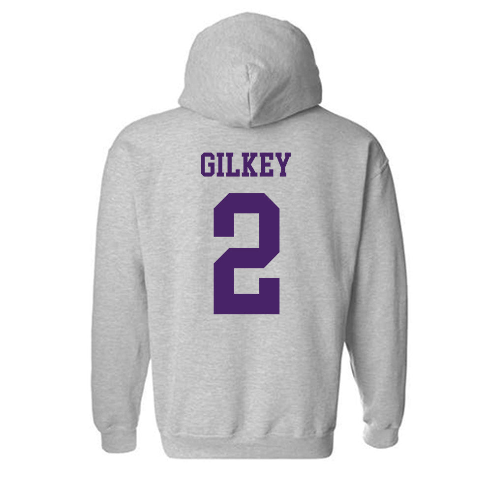 Weber - NCAA Football : Jackson Gilkey - Classic Shersey Hooded Sweatshirt-1