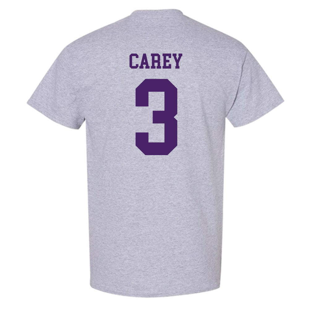 Weber - NCAA Football : BJ Carey - Classic Shersey T-Shirt-1