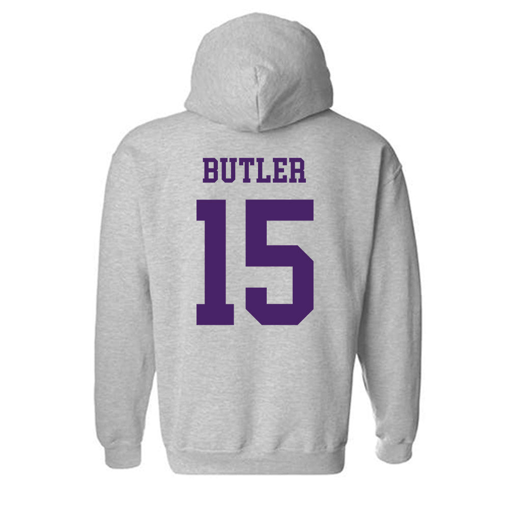 Weber - NCAA Football : Clarence Butler - Classic Shersey Hooded Sweatshirt-1