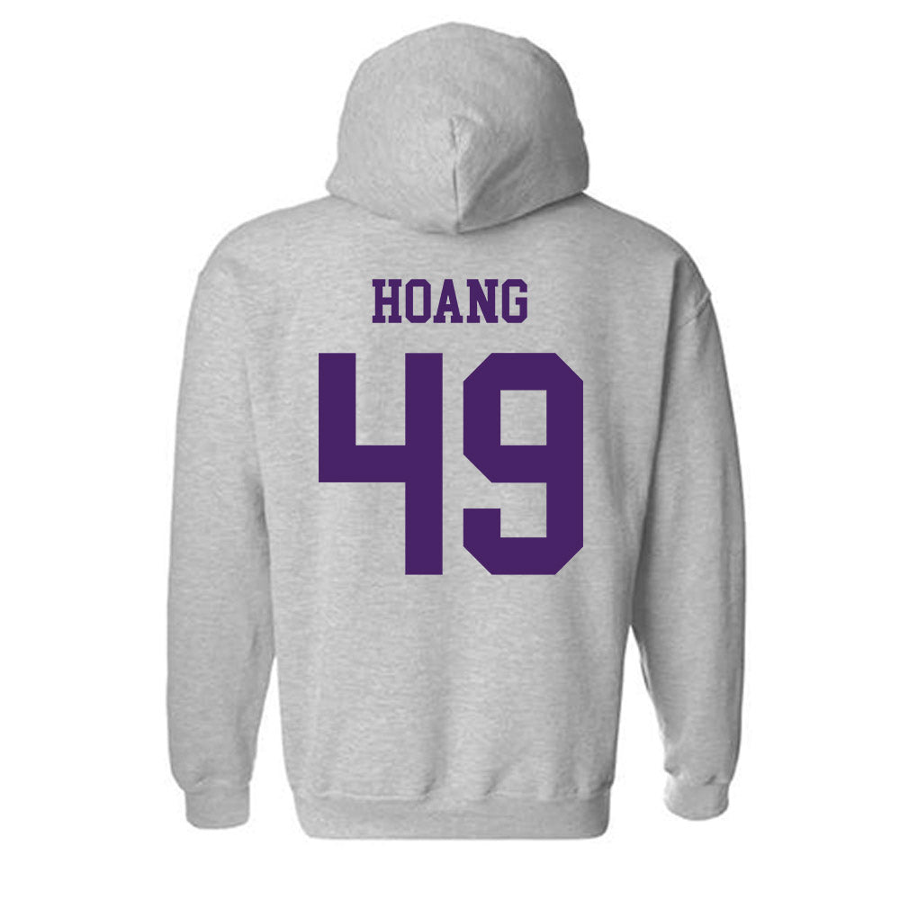 Weber - NCAA Football : Thien Hoang - Classic Shersey Hooded Sweatshirt-1