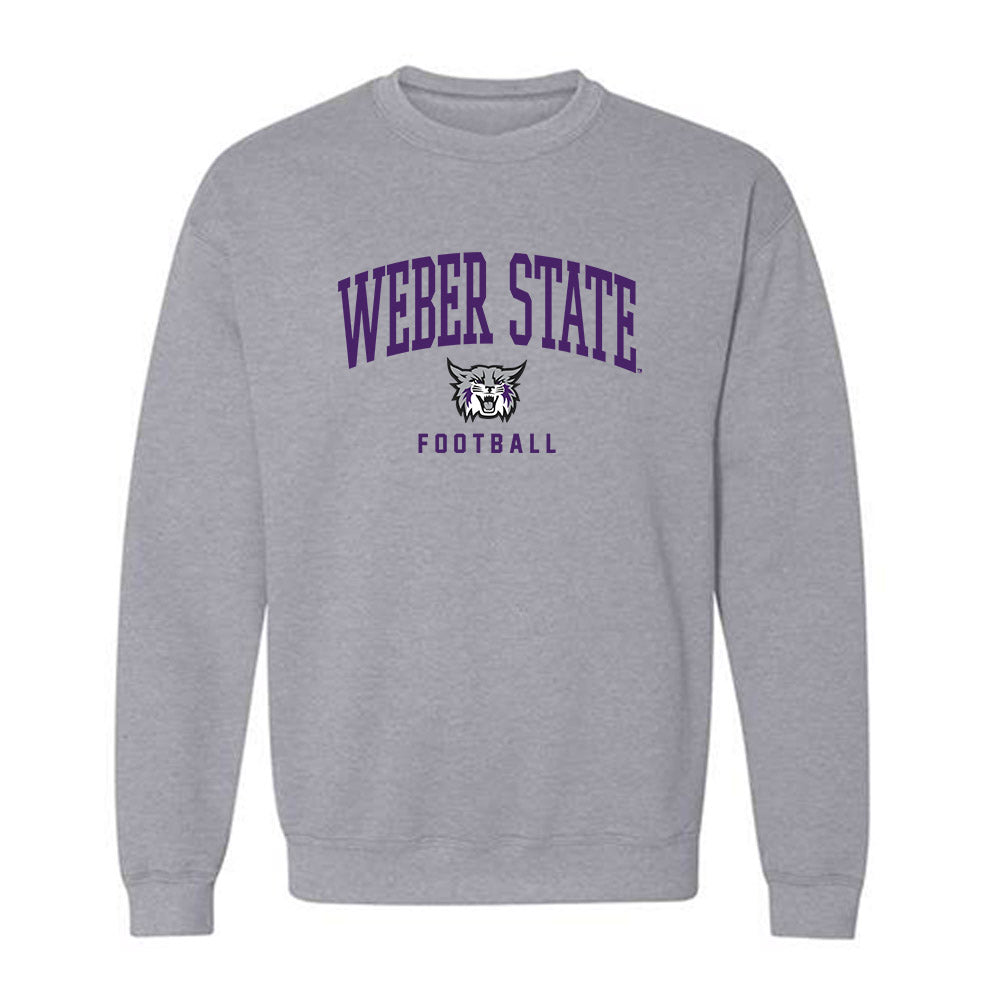 Weber - NCAA Football : BJ Carey - Classic Shersey Crewneck Sweatshirt-0