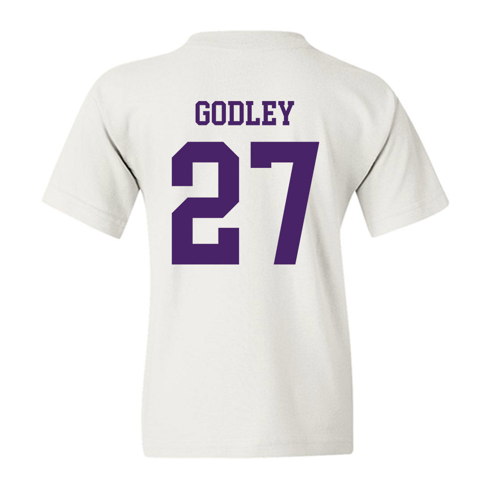 Weber - NCAA Football : Davion Godley - Classic Shersey Youth T-Shirt-1