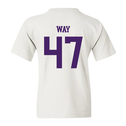 Weber - NCAA Football : Henry Way - Classic Shersey Youth T-Shirt-1