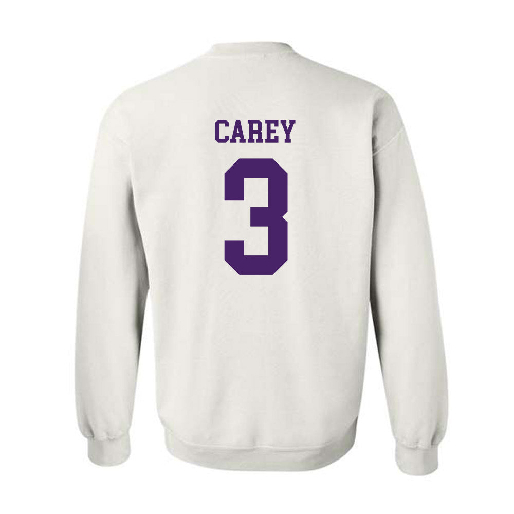 Weber - NCAA Football : BJ Carey - Classic Shersey Crewneck Sweatshirt-1
